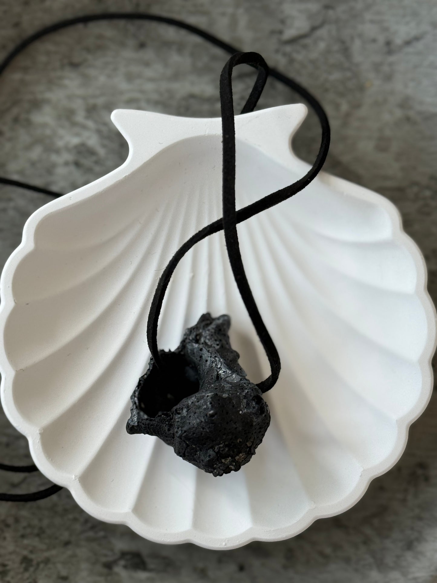 Black Coral Pendant