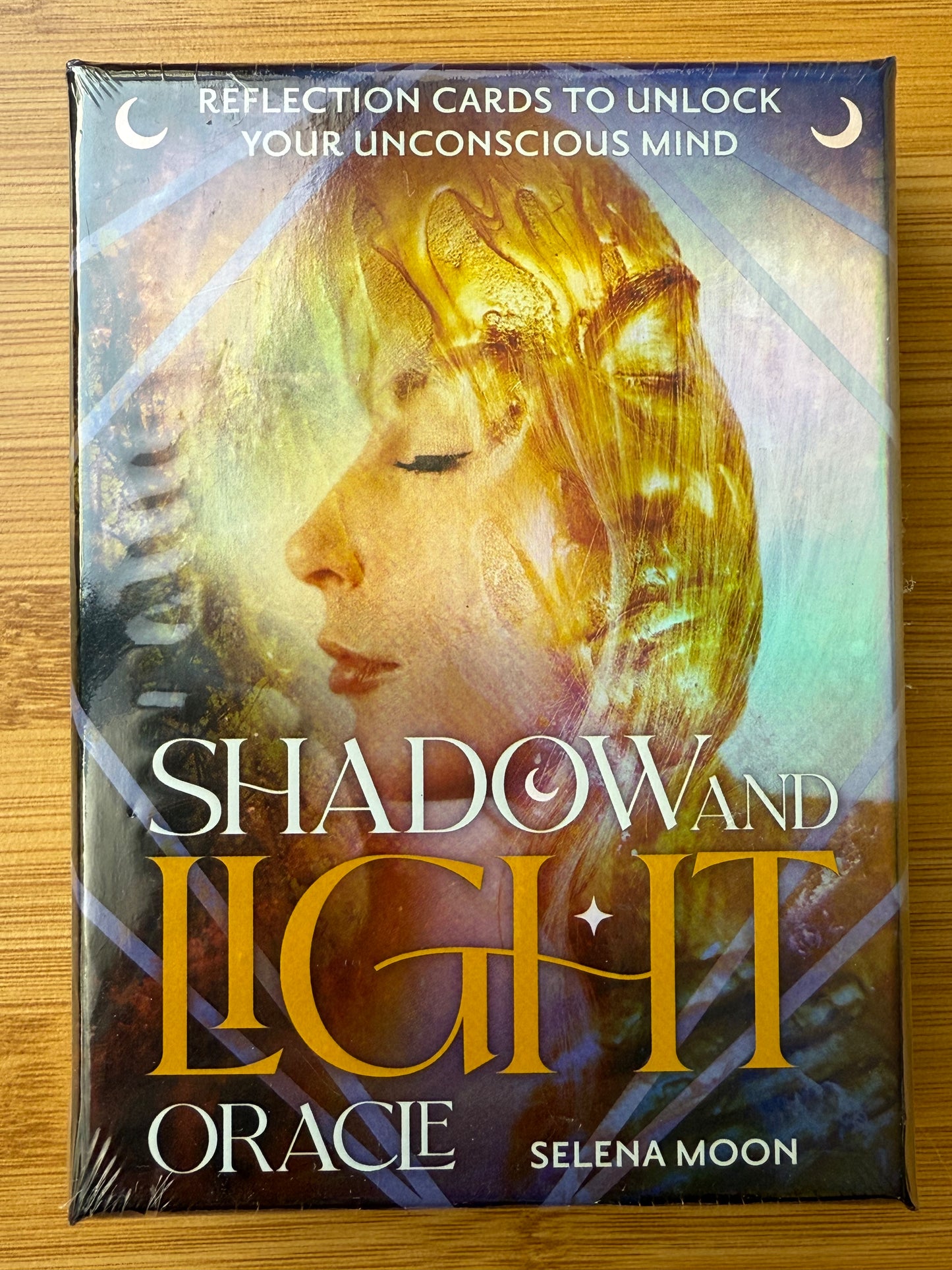 Shadow and Light Oracle Deck by Selena Moon, featuring reflection cards to unlock the unconscious mind, part of the Spiritual Tools collection at Suzyβs Treasures.