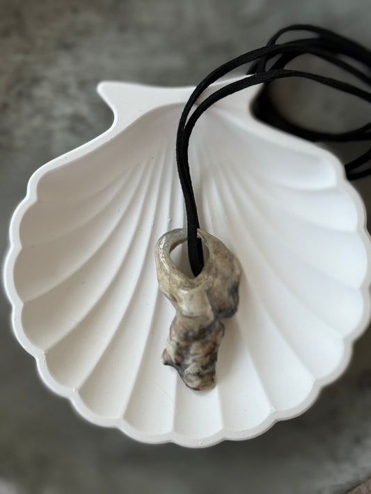 Coral Shell Pendant
